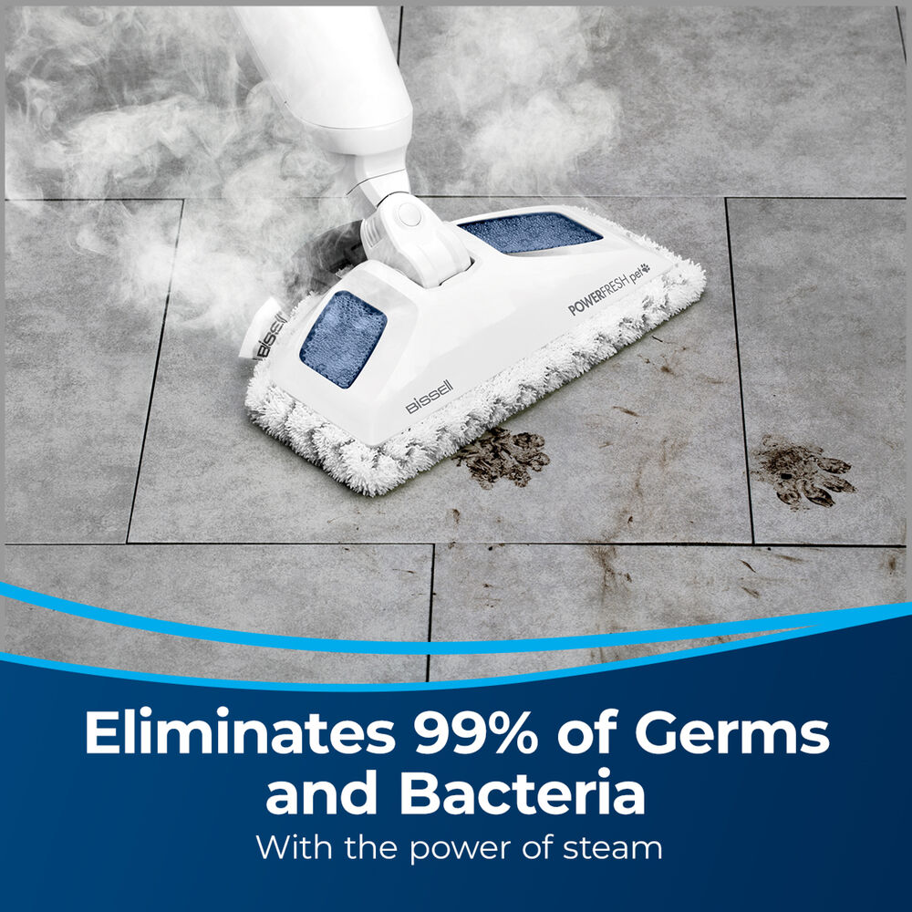 PowerFresh® Pet Scrubbing & Sanitizing Steam Mop BISSELL®